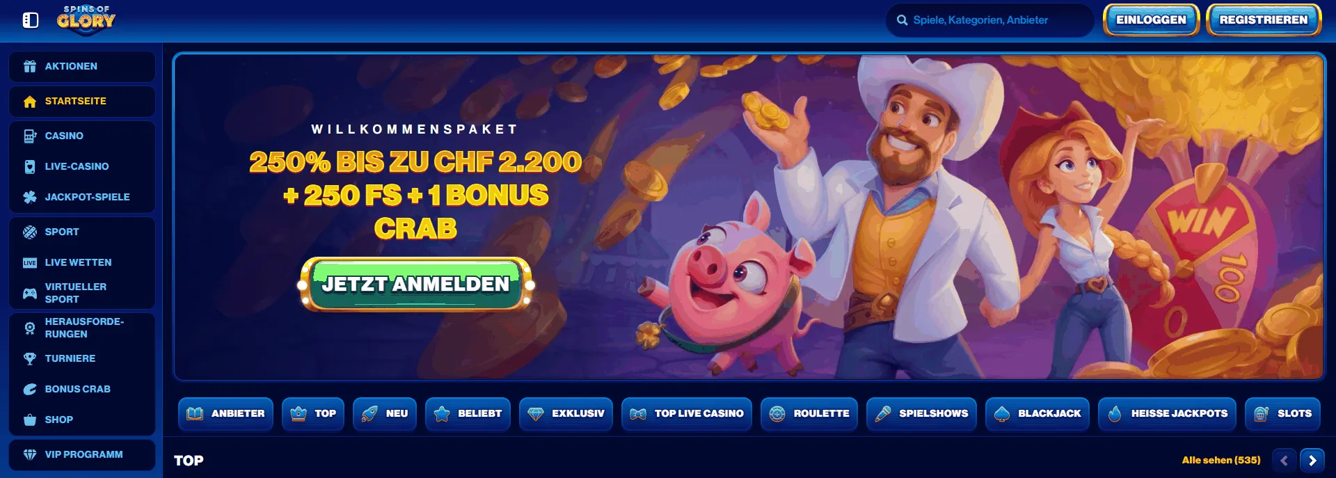 Best Online Casino Spins of Glory
